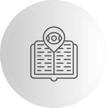 supervisado aprendizaje personalizado línea gráfico ilustración vector