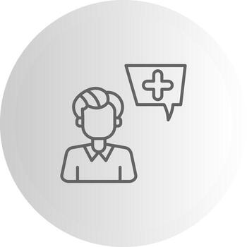 Public Health Structured UX Symbol Layout vector