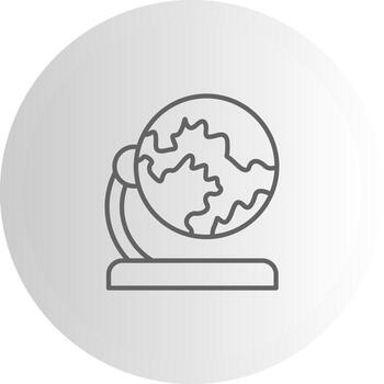 Globe High Resolution Sketch Graphic vector