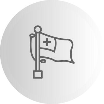 Flag Tonga Iconic Design Element Layout vector