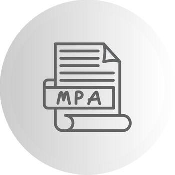 MPA Concise Visual Representation Asset vector