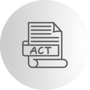 ACT Scalable UI Form Graphic vector