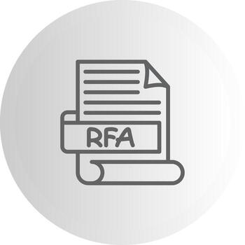 RFA Professional UI Symbol Graphic vector