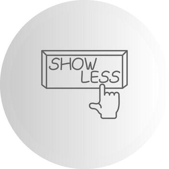 espectáculo Menos producto interfaz visual elemento vector