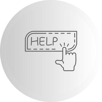 ayuda solicitud gráfico diseño activo vector