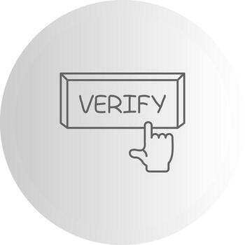 Verify Functional UX Graphic Design vector