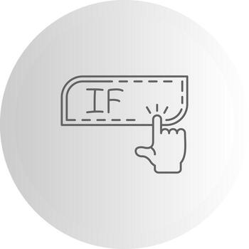 If Visual Branding Symbol Asset vector