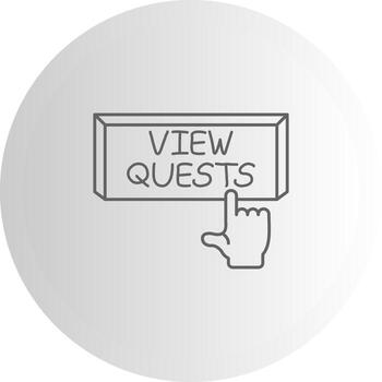 ver misiones digital bosquejo formar gráfico vector