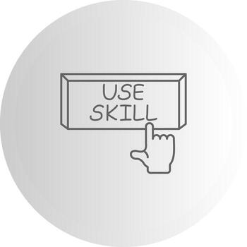 Use Skill Clean Web Symbol Graphic vector