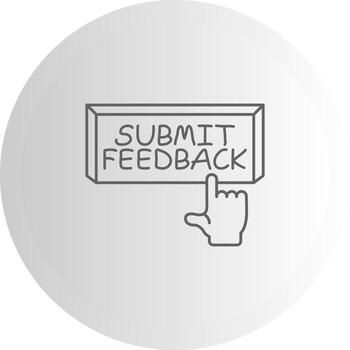 Submit Feedback Interface Style Guide Layout vector