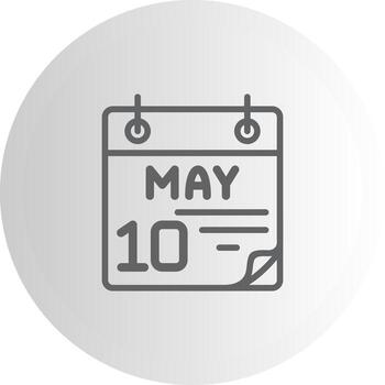 10 May Dashboard UI Element Graphic vector