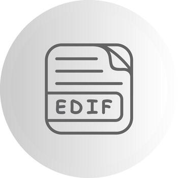 EDIF File Minimal Visual Object Form vector