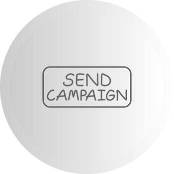 Send Campaign Concise Visual Representation Asset vector