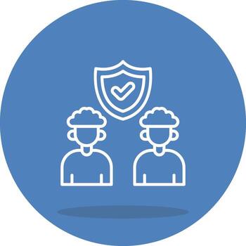 Secure Hired Lightweight Digital Graphic File vector