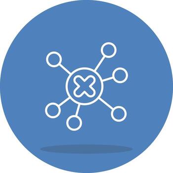 Wrong Networking Modern UX Graphic Asset vector