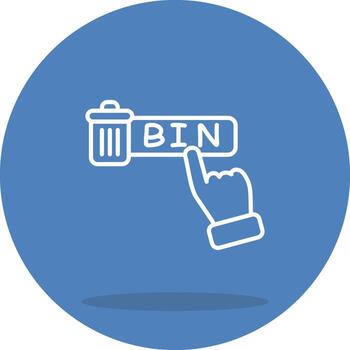 Bin Application Interface Graphic Layout vector