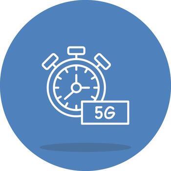 Chronometer Compact UI Graphic Design vector