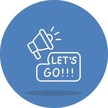 Lets Go Feature Highlight Symbol vector
