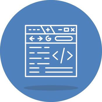 Website Coding Detailed Graphic Sketch Illustration vector