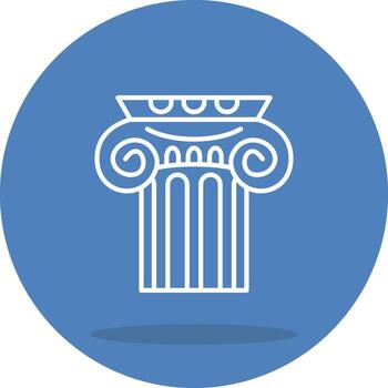 Column Clean Shape Layout vector