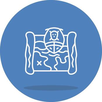 Adventure Map Adaptive UI Graphic vector