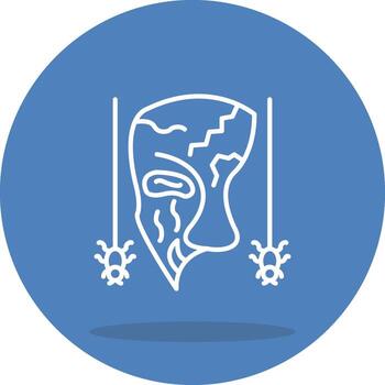 Phantom Mask System UI Graphic Element vector