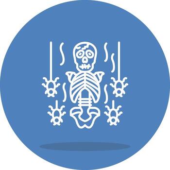 Skeleton Torso Adaptive UI Graphic vector