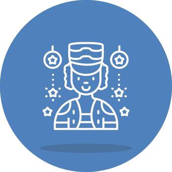 cascanueces disfraz claro moderno gráfico objeto vector