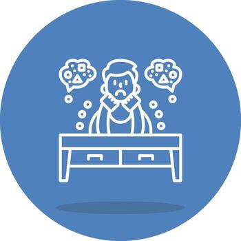 Restless Simplified Graphic Design Form vector