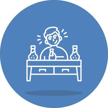 Alcohol Dynamic User Interface Graphic vector