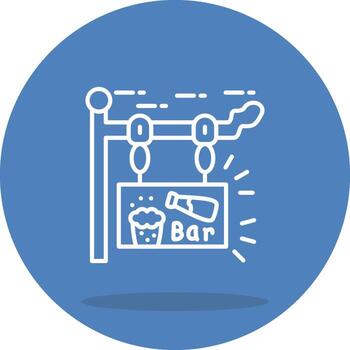 Bar Board Interactive Web Design Asset vector