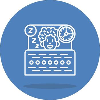 dormir hora limpiar usuario interfaz objeto vector