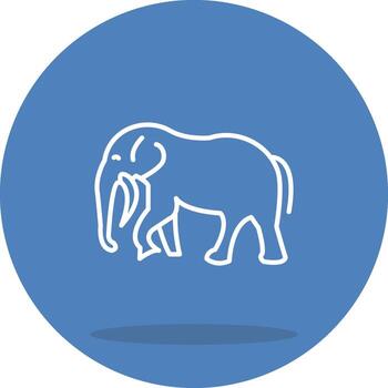 Elephant Feature Highlight Symbol vector