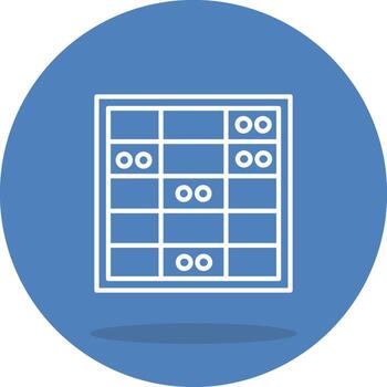Table Of Rates Strong Visual Graphic Form vector
