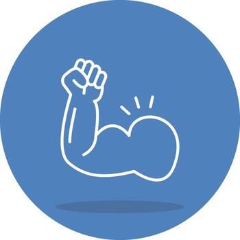 Arm Digital Interface Graphic Element vector