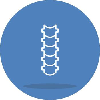 Spine Sharp Graphic Line Work vector