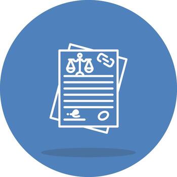Law Document Distinctive Visual Graphic Symbol vector