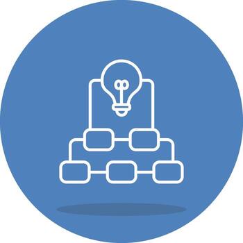 Conceptual Flow Optimized Mobile Graphic Layout vector