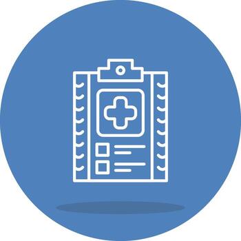 Medical Check Concise Design Form vector