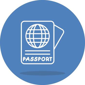pasaporte versátil ui elemento vector