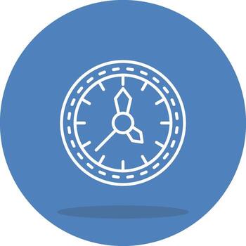 reloj personalizado ux gráfico activo vector