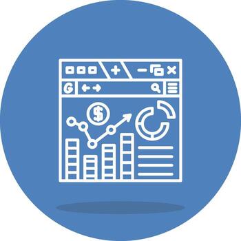 Dashboard Professional UI Design Element vector