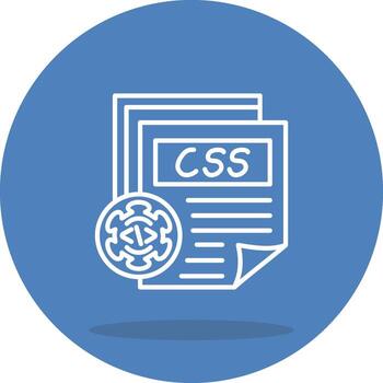 CSS File Mobile App Graphic Asset vector