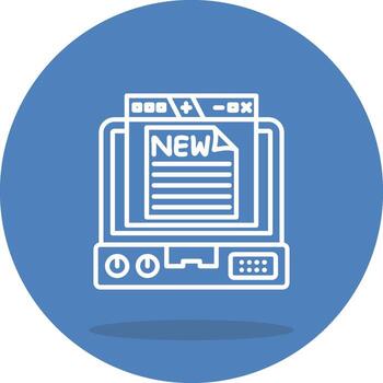 Program New Features Detailed Graphic Sketch vector