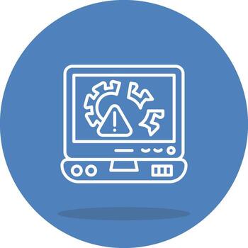 Digital Disruption Sharp Graphic Line Work vector