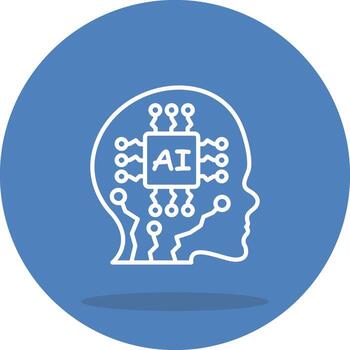 Artificial Intelligence Optimized Web Graphic Layout vector