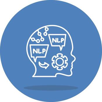 nlp compacto usuario interfaz gráfico vector