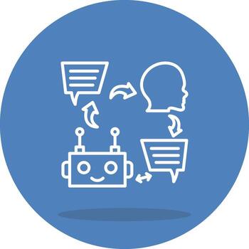 chatbot mente distinto visual diseño diseño vector