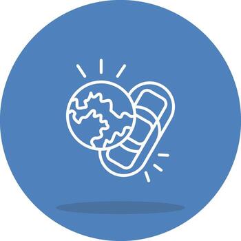 global enlace versátil visual diseño activo vector