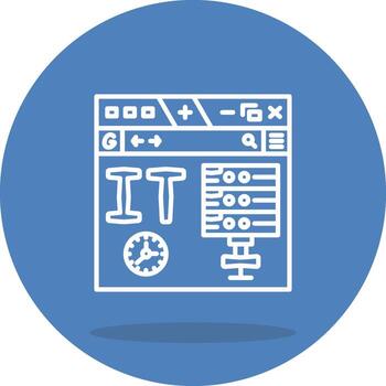 Website Cache Optimized Web Graphic Layout vector